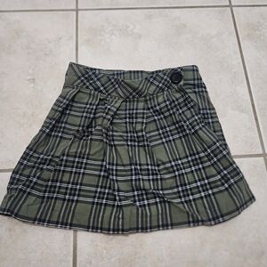 Joe Benbasset Green Plaid Skort